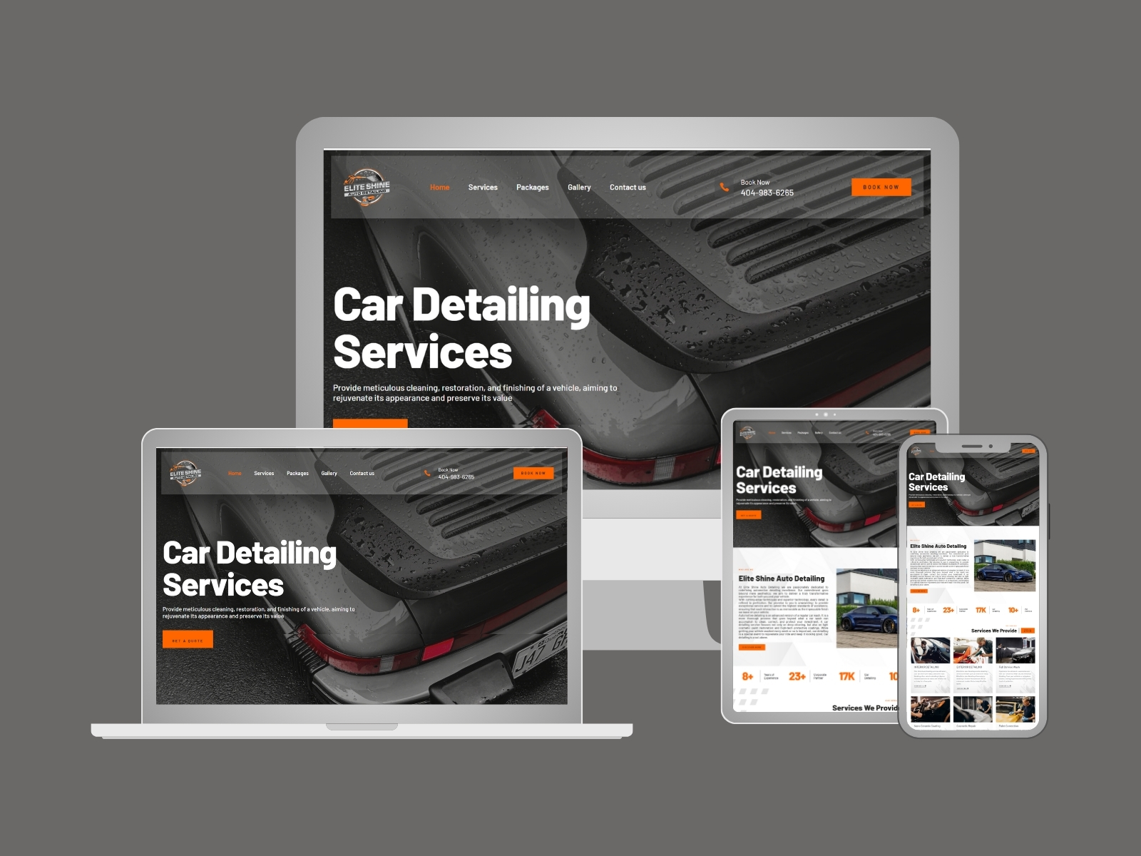 Car Detailing Website