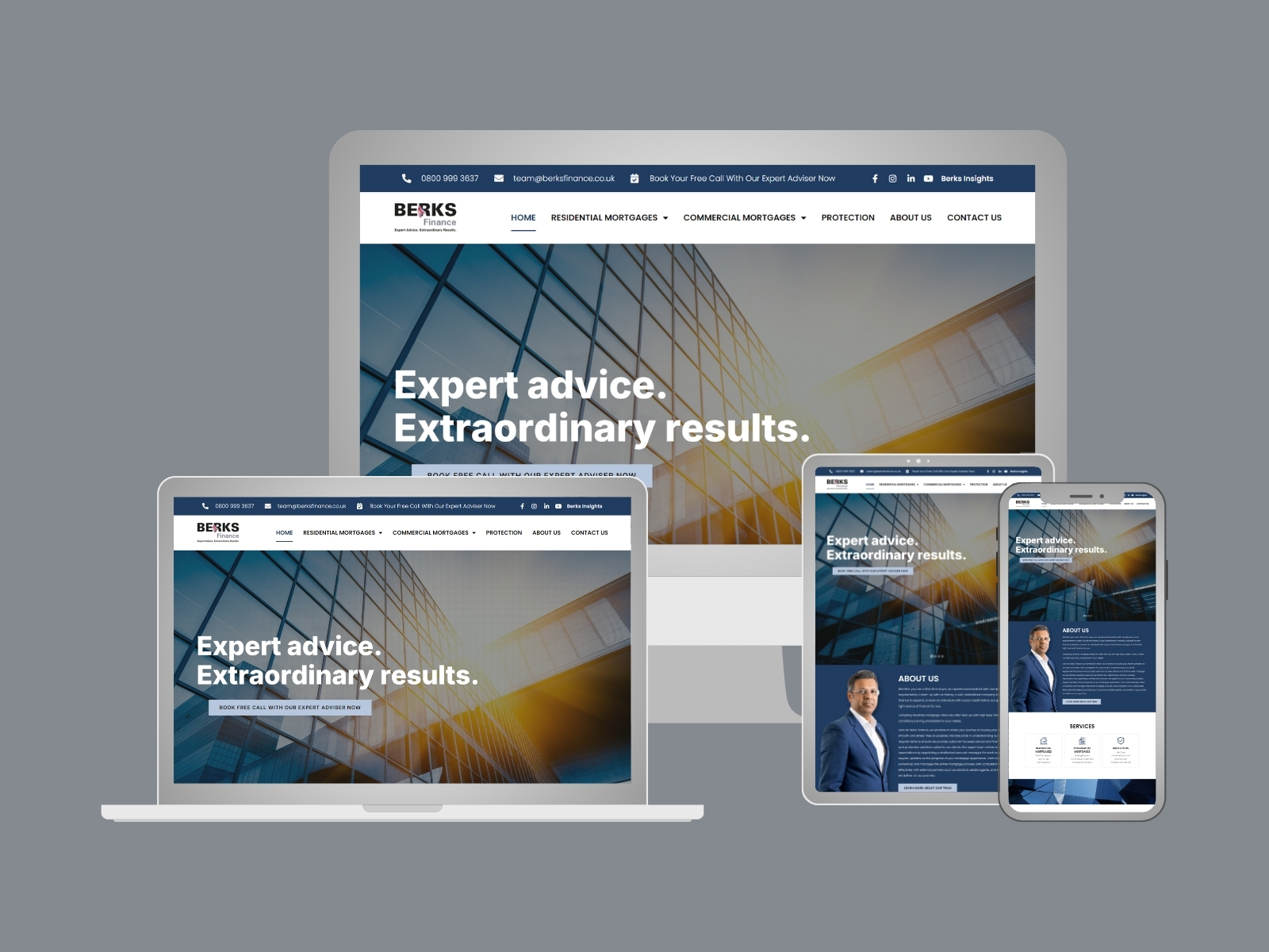 Financial Services Website