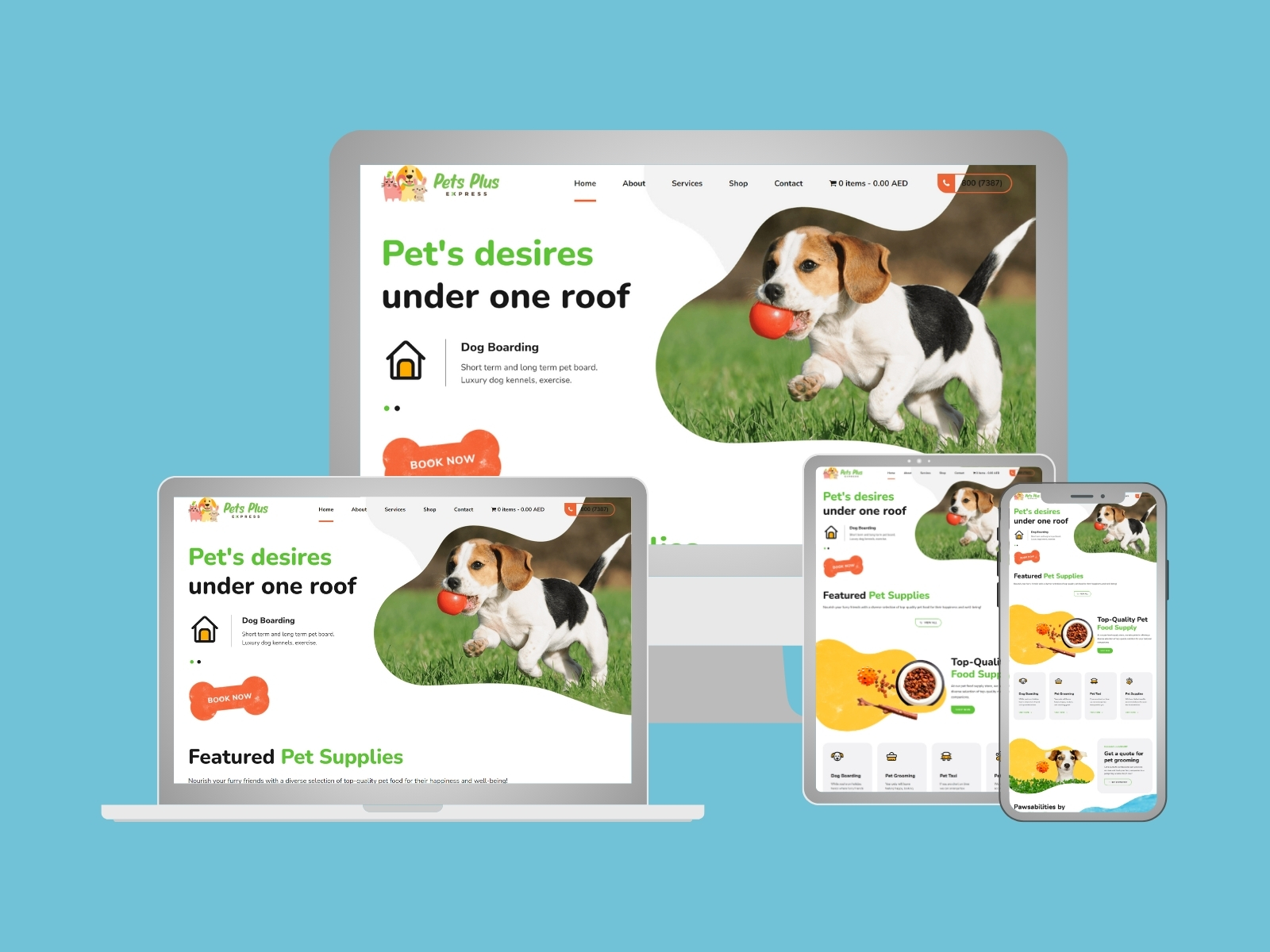 Pet Care Website