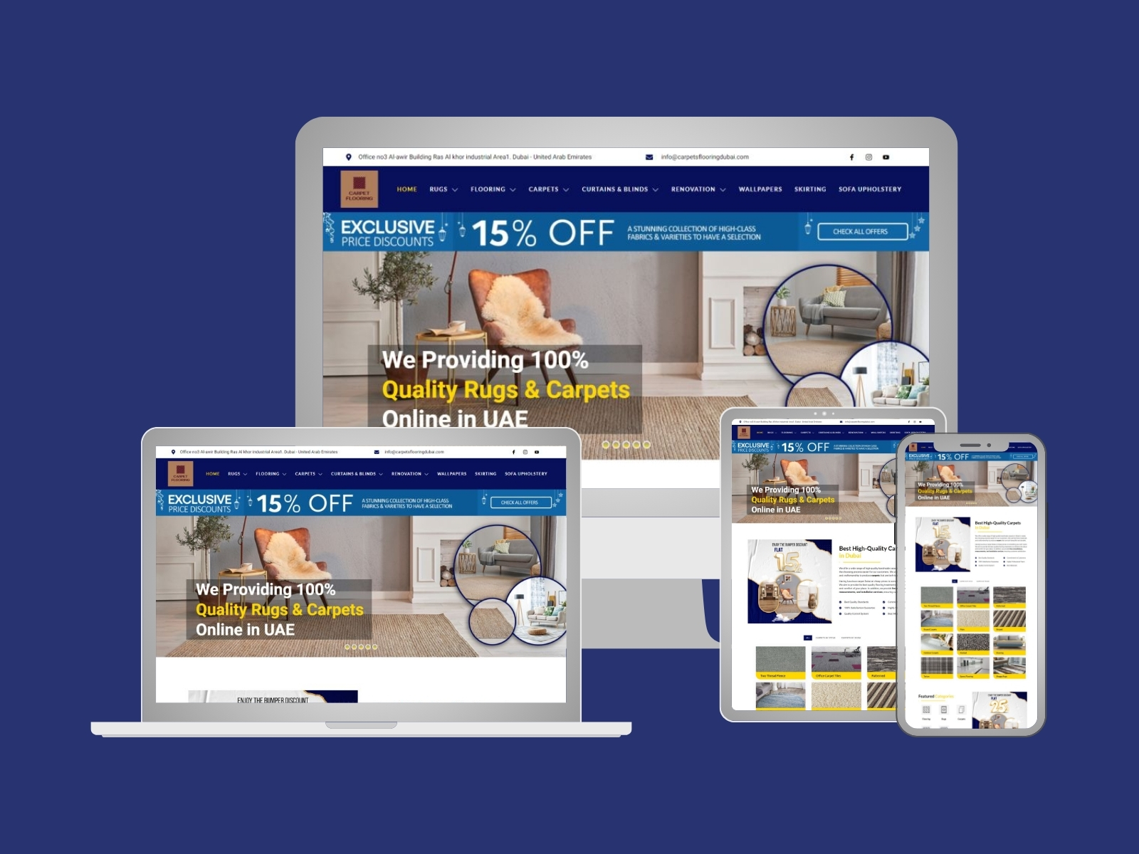 Website for Carpets