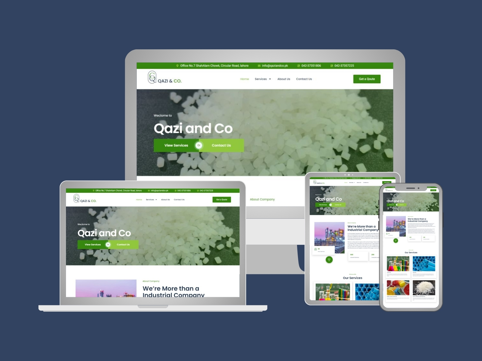 Website for Industry