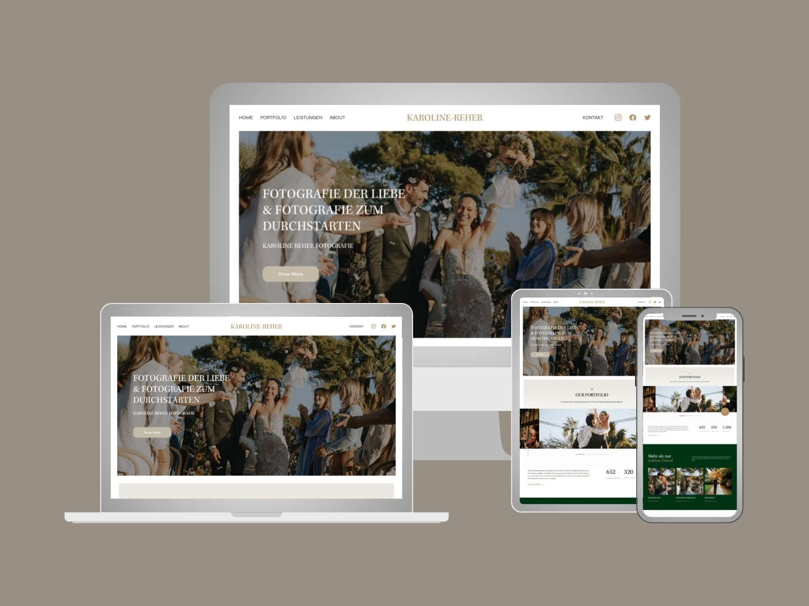 Website for wedding planner