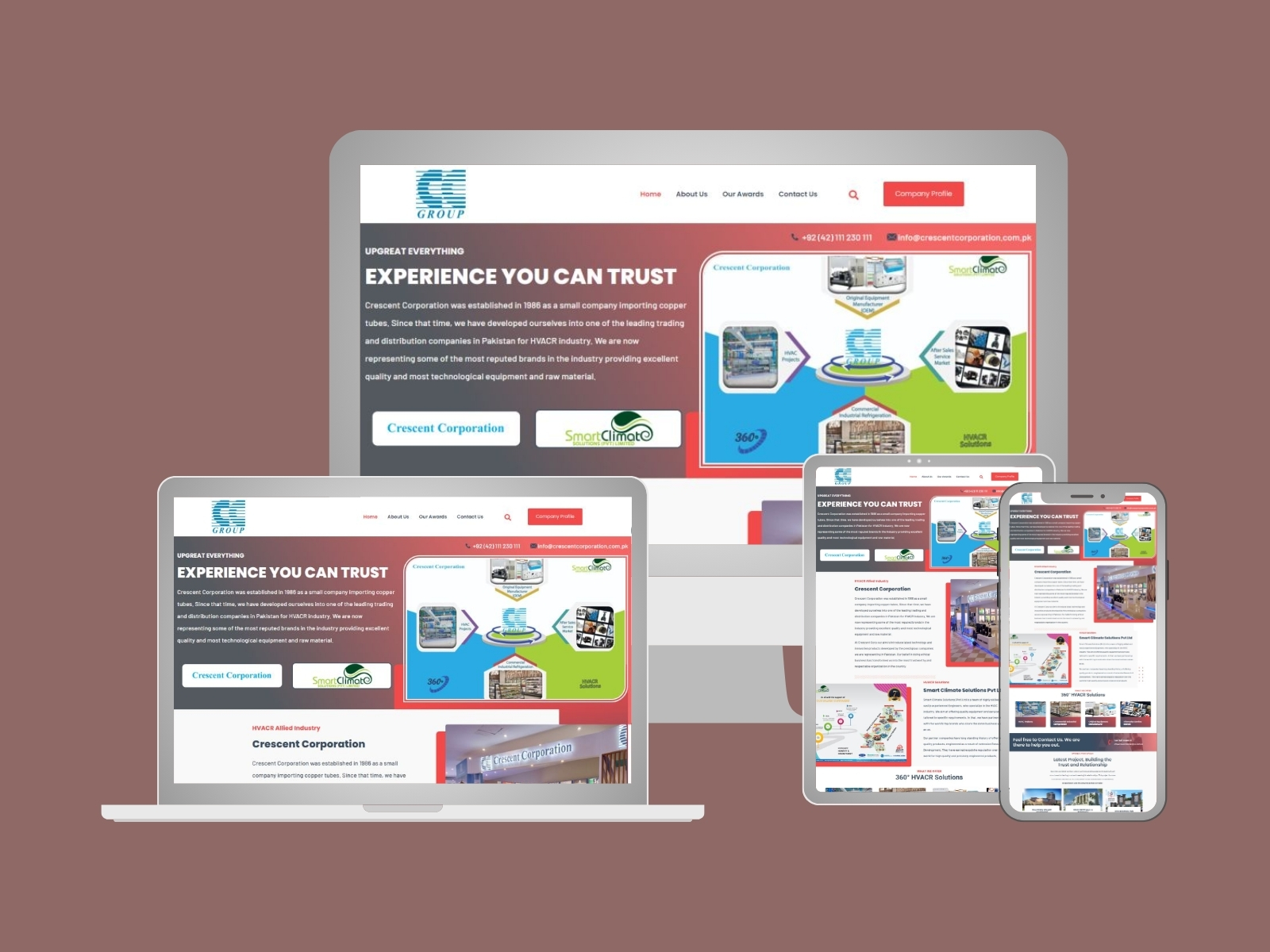 Wordpress website
